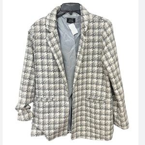 Vici Houndstooth Blazer